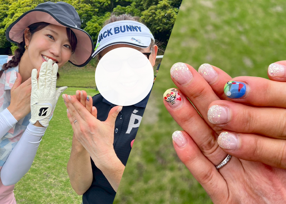 ポインコのネイル