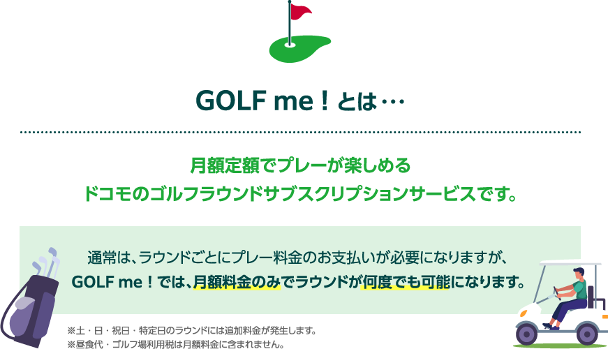 GOLF me！とは