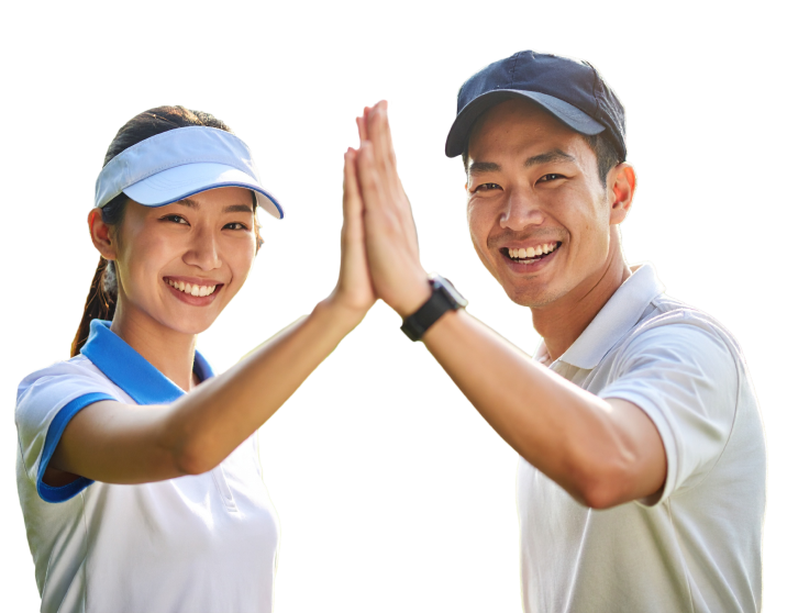 ゴルファー写真