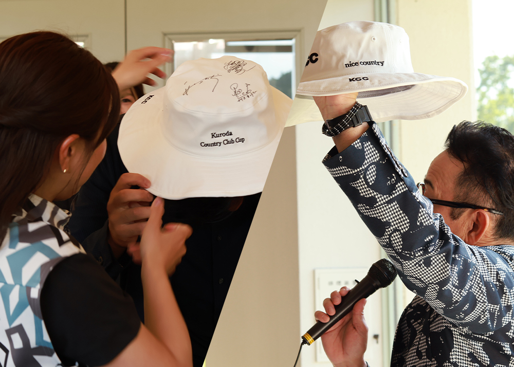 黒田カントリークラブさんのグッズのハット