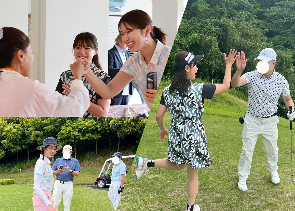参加者と交流する稲村亜美さん、山内鈴蘭さん